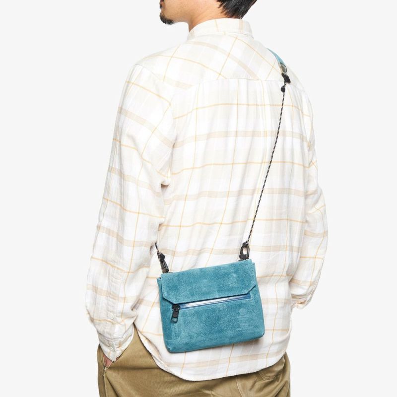 AS2OV「AS2OV / アッソブ WP SUEDE WALLET SHOULDER」|ショルダー・メッセンジャー|