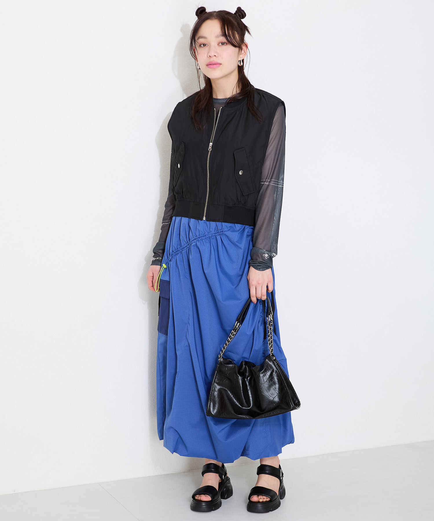 ORiental TRaffic「ソフトレザースクエアハンドバッグ/BA-250」|ショルダー・メッセンジャー|