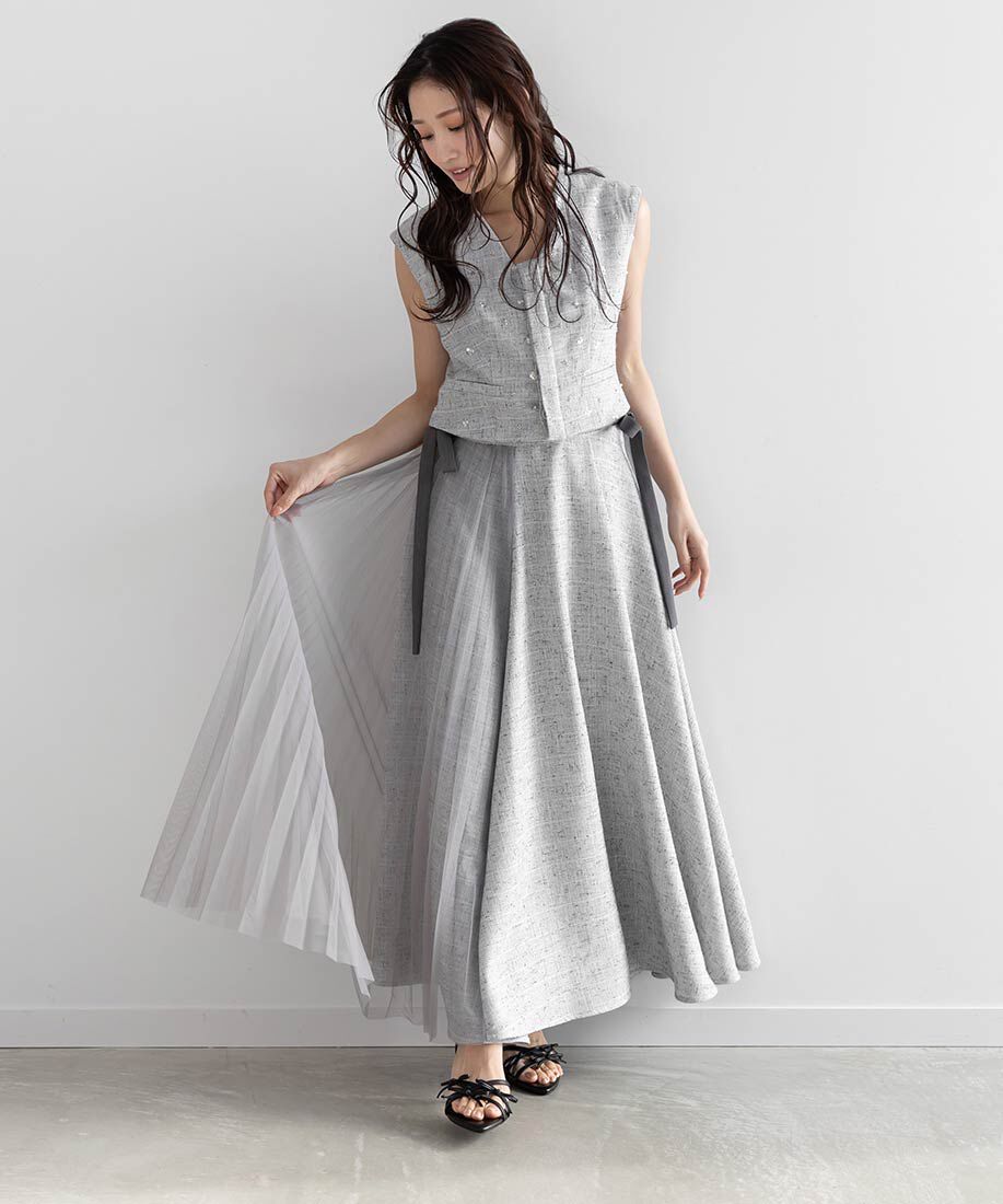  「ミニリボンナローストラップサンダル」|サンダル|