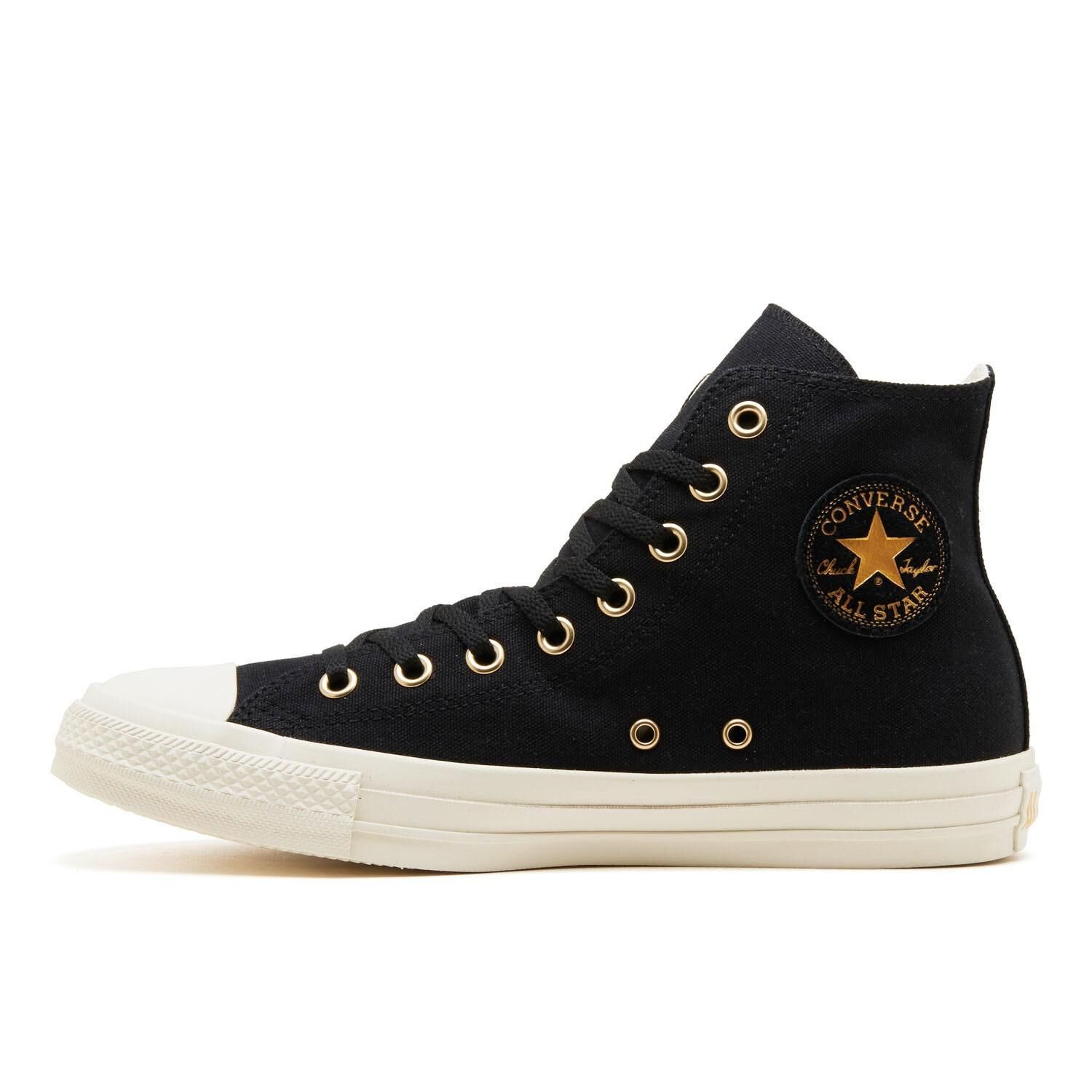 CONVERSE「【CONVERSE】AS GOLDLOGOPATCH HI」|スニーカー|ブラック