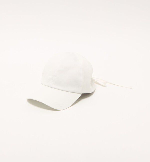 UNITED ARROWS「コットン バックリボン キャップ UV」|キャップ・キャスケット|