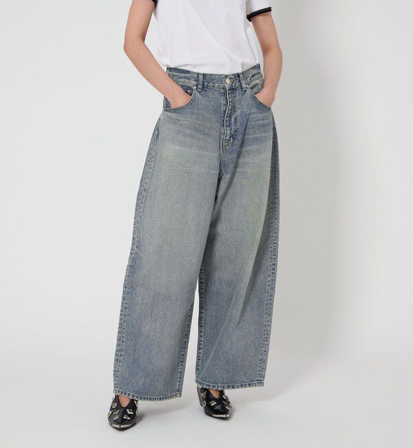 ASTRAET「＜ASTRAET＞ BIG バルーンデニムパンツ UNISEX」|デニム|
