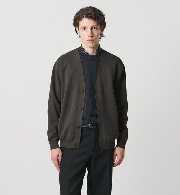 UNITED ARROWS「フォーシーズンズ ミラノリブ カーディガン」|カーディガン|