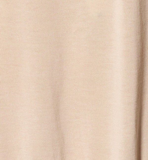 UNITED ARROWS「18G ハーフスリーブ クルーネックニット ‐ウォッシャブル‐」|ニット・セーター|