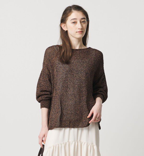 UNITED ARROWS「ペーパー プルオーバー ニット」|ニット・セーター|