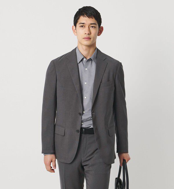 UNITED ARROWS「ウールルック 2ボタン シングル テーラードジャケット UA COZY　ウォッシャブル　ヨコストレッチ」|テーラードジャケット|