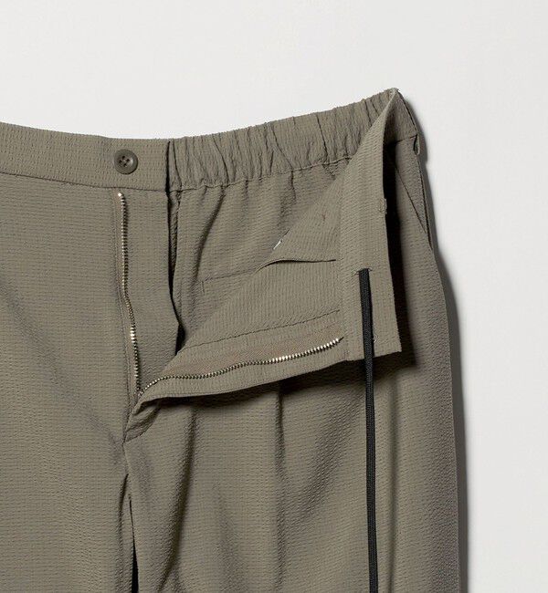 UNITED ARROWS「DotAir ドットエア サッカー ヘムコード 2プリーツ パンツ　吸水速乾」|その他|