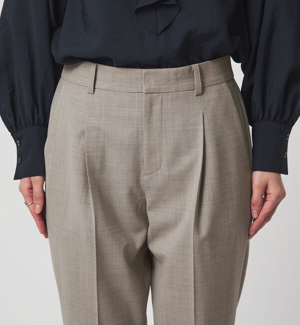 UNITED ARROWS green label relaxing「［size SHORT/TALLあり］カチリラ テーパードパンツ ウォッシャブル ストレッチ」|スラックス|