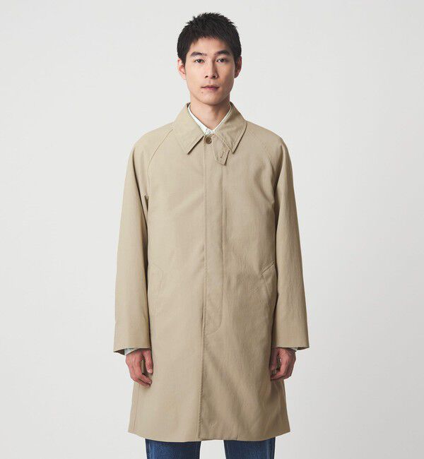 UNITED ARROWS green label relaxing「ナイロンオックス ステンカラーコート ‐撥水‐」|ステンカラーコート|