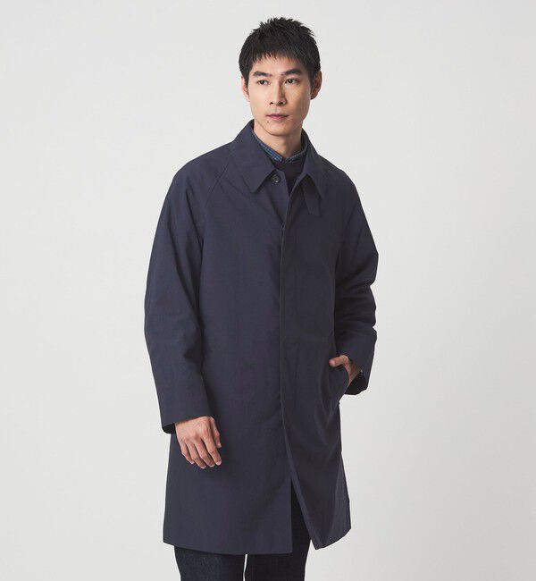 UNITED ARROWS green label relaxing「ナイロンオックス ステンカラーコート ‐撥水‐」|ステンカラーコート|