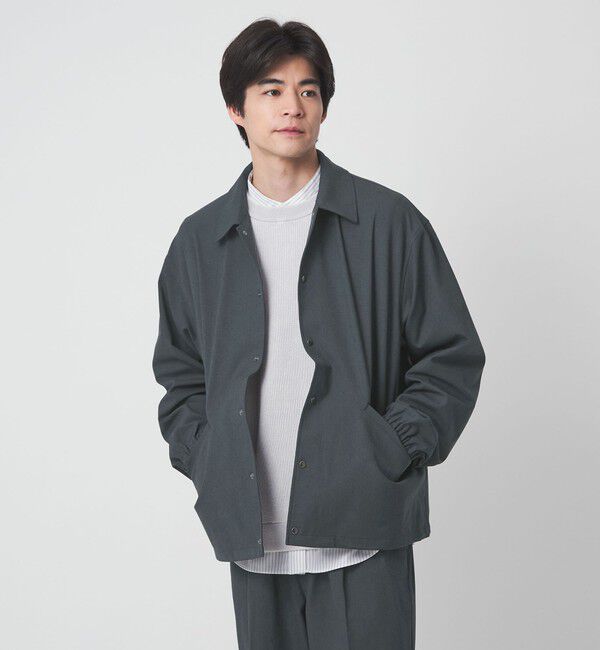 UNITED ARROWS green label relaxing「FREELITCH コーチ ジャケット  -2WAYストレッチ・吸水速乾-」|ブルゾン・スタジャン|