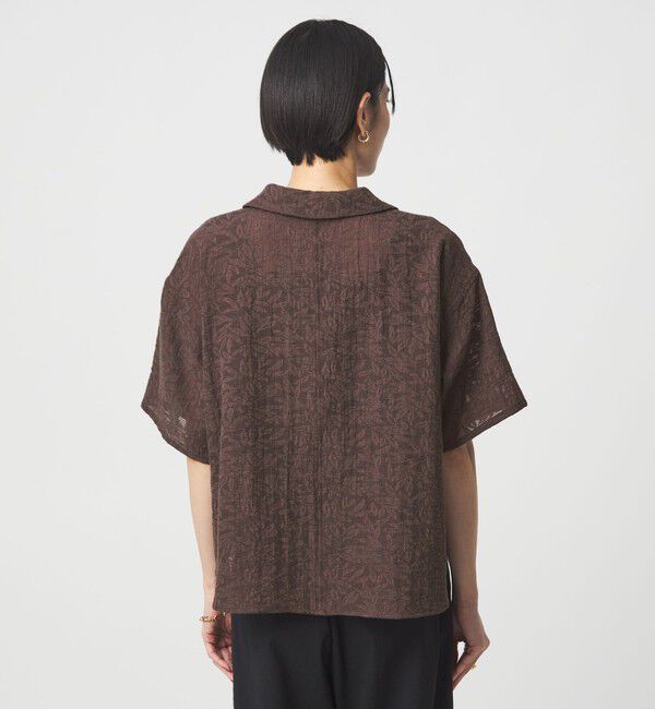 UNITED ARROWS green label relaxing「ジャガード シャツ」|シャツ・ブラウス|