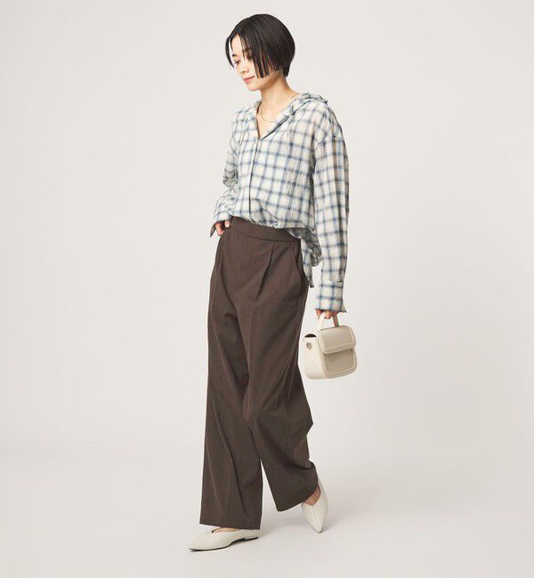 UNITED ARROWS green label relaxing「【WEB限定】＜at ease＞オルマイ ワイド パンツ ストレッチ UVカット」|その他|