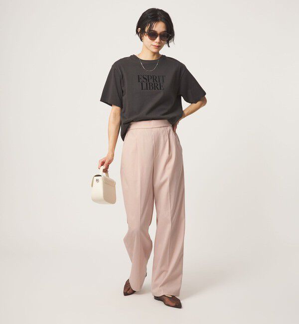 UNITED ARROWS green label relaxing「【WEB限定】＜at ease＞オルマイ ワイド パンツ ストレッチ UVカット」|その他|