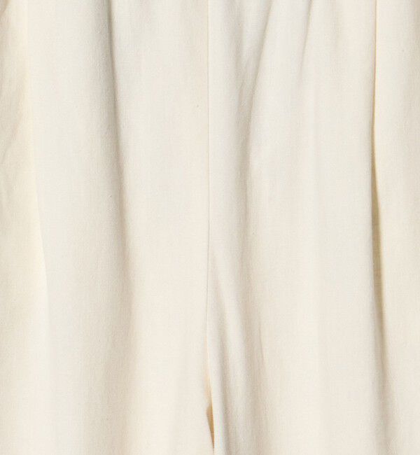 UNITED ARROWS green label relaxing「BREEZE LINEN ブリーズリネン ワイド パンツ オフホワイト ドット」|その他|