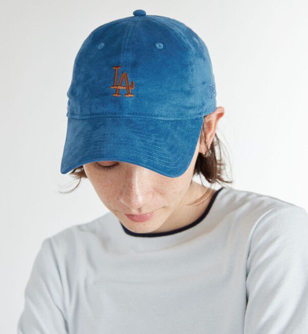 BEAUTY&YOUTH UNITED ARROWS「【別注】＜NEW ERA＞スエードライク ロゴ キャップ」|キャップ・キャスケット|COBALT