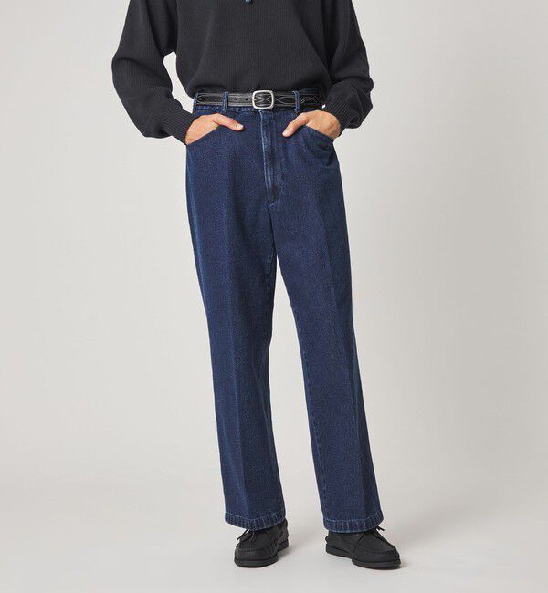 STEVEN ALAN「＜Steven Alan＞ デニム Lポケット スラックス」|デニム|