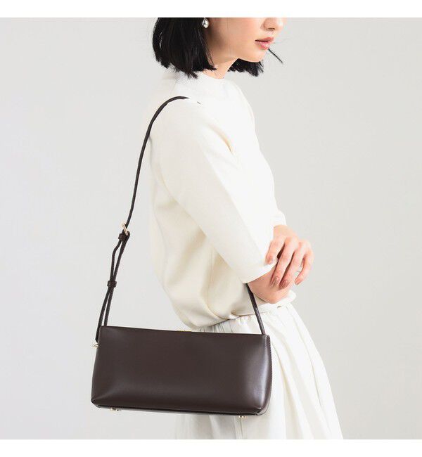 Demi-Luxe BEAMS 「PUNTI. / PORTRAIT ショルダーバッグ」|トートバッグ|DARK BROWN