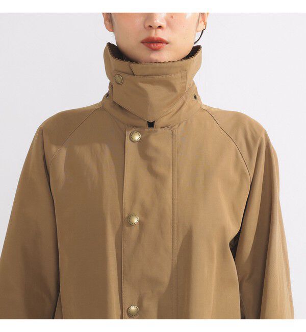 Demi-Luxe BEAMS 「【別注】BARBOUR / BURGHLEY ロングコート」|ダッフルコート|
