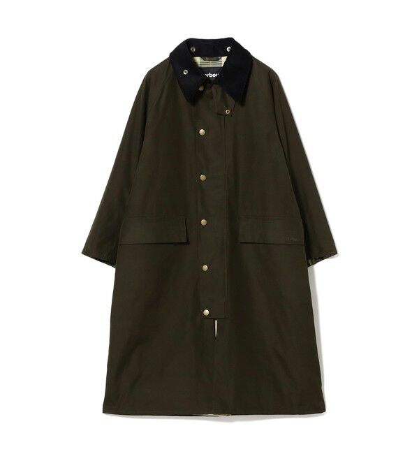 Demi-Luxe BEAMS 「【別注】BARBOUR / BURGHLEY ロングコート」|ダッフルコート|