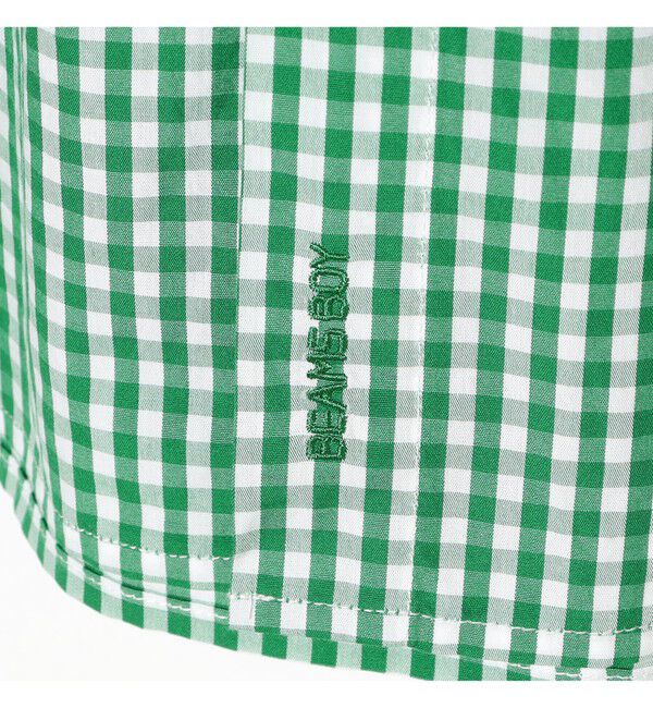 BEAMSBOY「100/2 ギンガムチェック ボタンダウン シャツ ＜定番 / オフィスカジュアル＞」|シャツ・ブラウス|