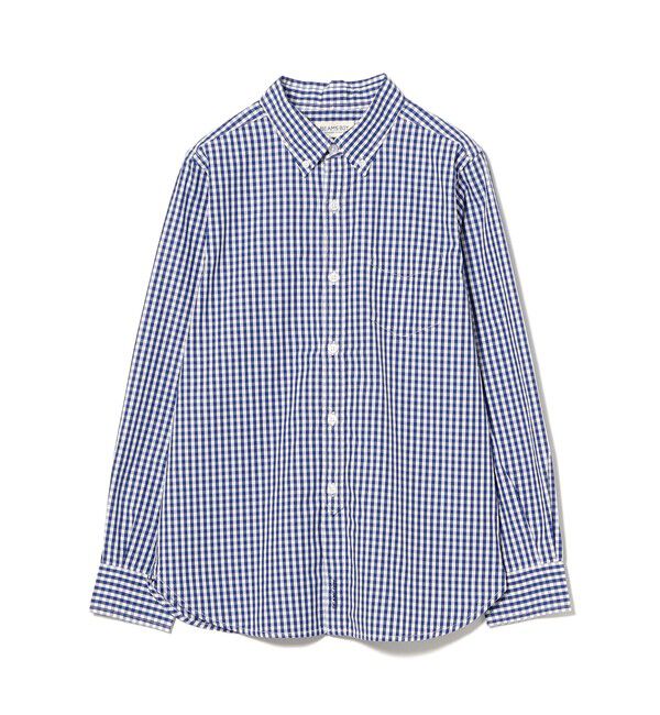 BEAMSBOY「100/2 ギンガムチェック ボタンダウン シャツ ＜定番 / オフィスカジュアル＞」|シャツ・ブラウス|