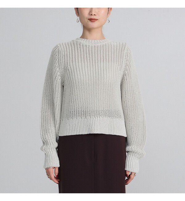 Demi-Luxe BEAMS 「畦編み ニット プルオーバー.M」|ニット・セーター|