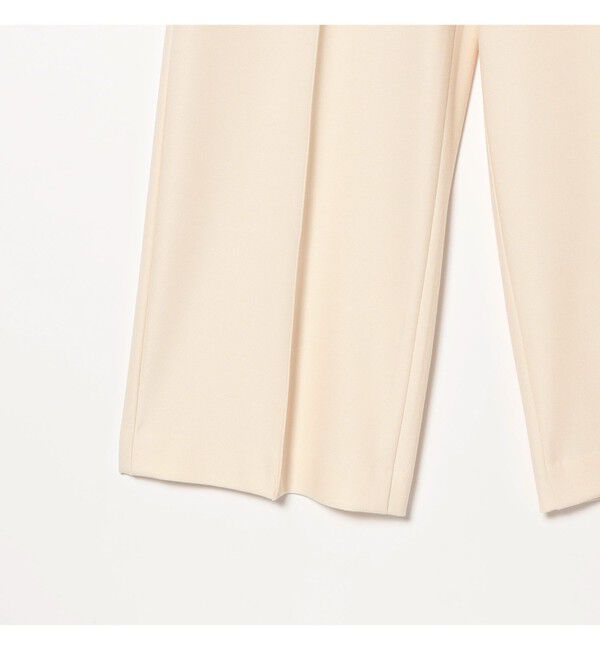 Demi-Luxe BEAMS 「ウールライク イージーパンツ」|チノ|