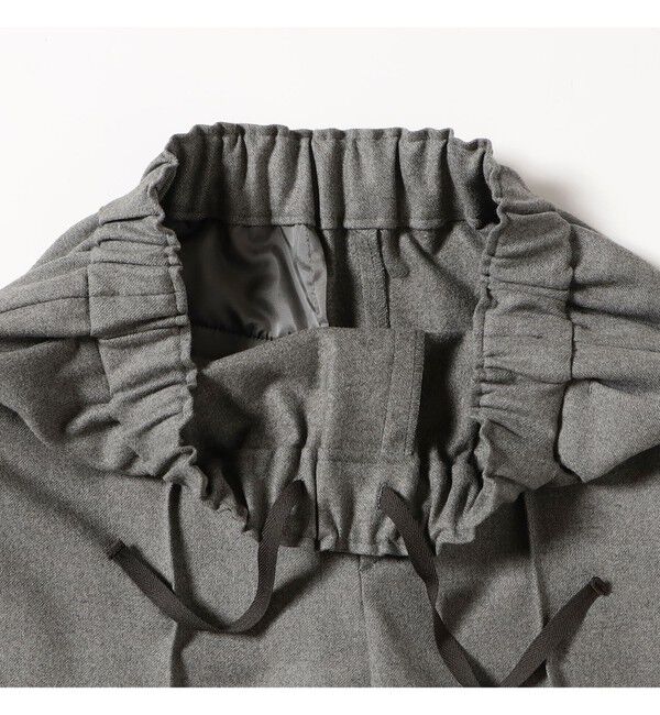 Demi-Luxe BEAMS 「ウールライク イージーパンツ」|チノ|