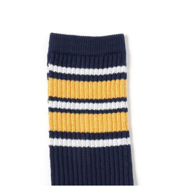 BEAMS「カラーライン ソックス」|ソックス|