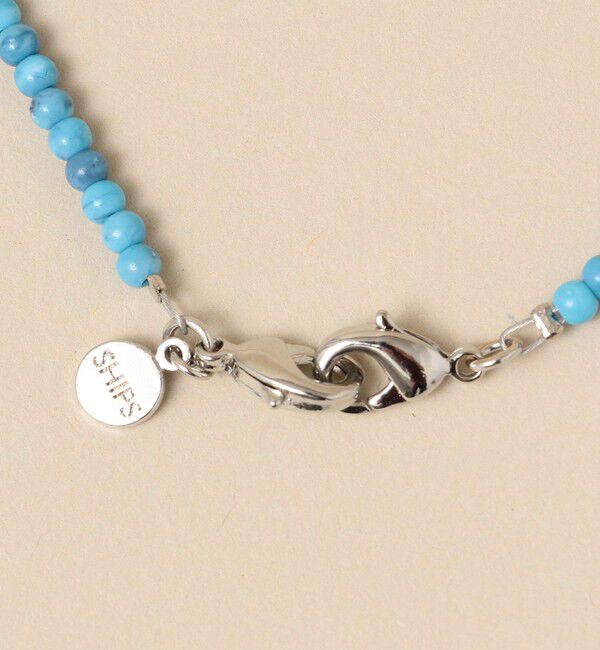 SHIPS「【WEB限定】SHIPS: 2WAY マスク ビーズ ストラップ」|アンクレット|