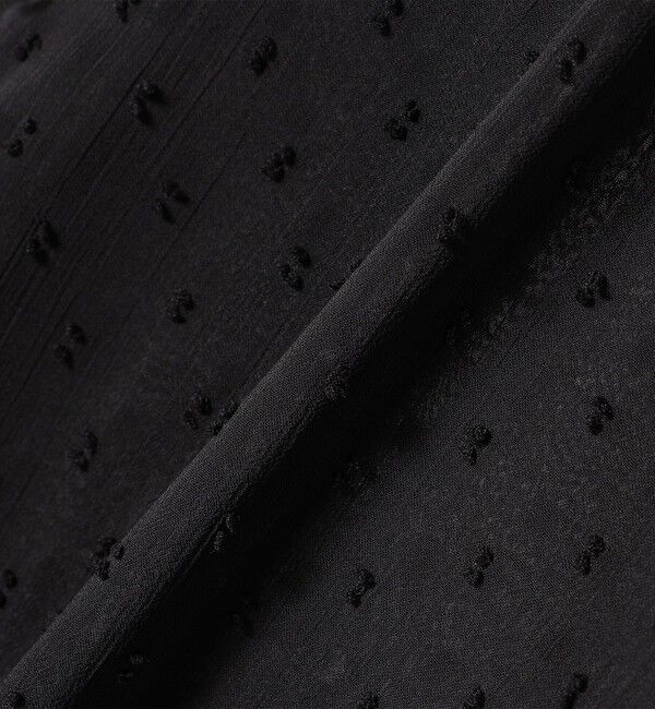 SHIPS for women「〈手洗い可能〉シアー ドット 前後 2WAY ジレ ブラウス」|シャツ・ブラウス|