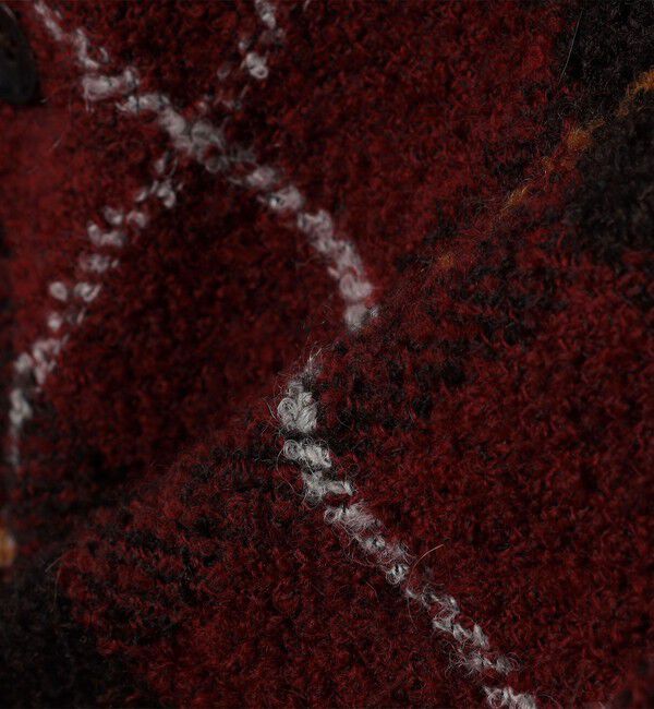 SHIPS「GIANFRANCO BOMMEZZADRI: ブークレ タータンチェック ジャケット」|テーラードジャケット|