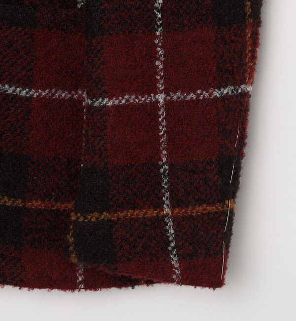 SHIPS「GIANFRANCO BOMMEZZADRI: ブークレ タータンチェック ジャケット」|テーラードジャケット|