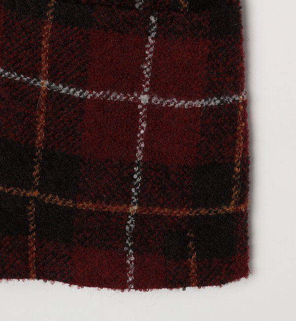 SHIPS「GIANFRANCO BOMMEZZADRI: ブークレ タータンチェック ジャケット」|テーラードジャケット|