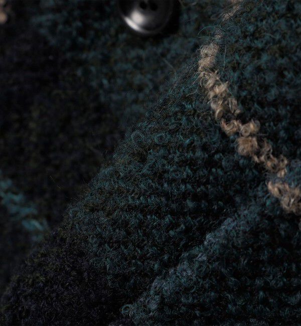 SHIPS「GIANFRANCO BOMMEZZADRI: ブークレ タータンチェック ジャケット」|テーラードジャケット|