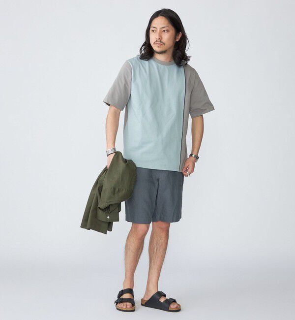 SHIPS「SHIPS: スイッチ パネル Tシャツ」|Tシャツ・カットソー|