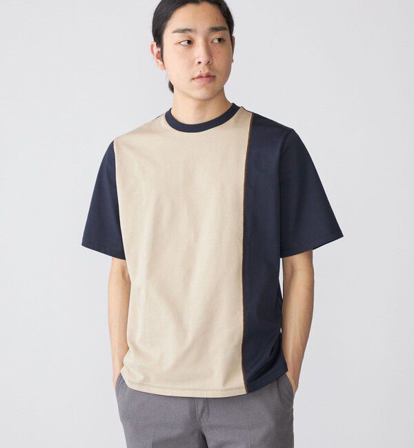 SHIPS「SHIPS: スイッチ パネル Tシャツ」|Tシャツ・カットソー|