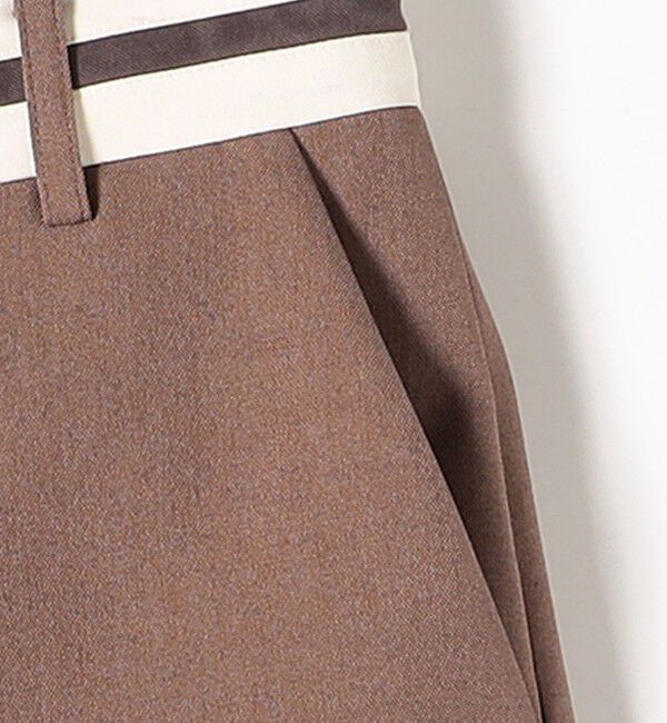 SHIPS any「SHIPS any:〈洗濯機可能〉オックス ウエスト ライン パンツ」|その他|