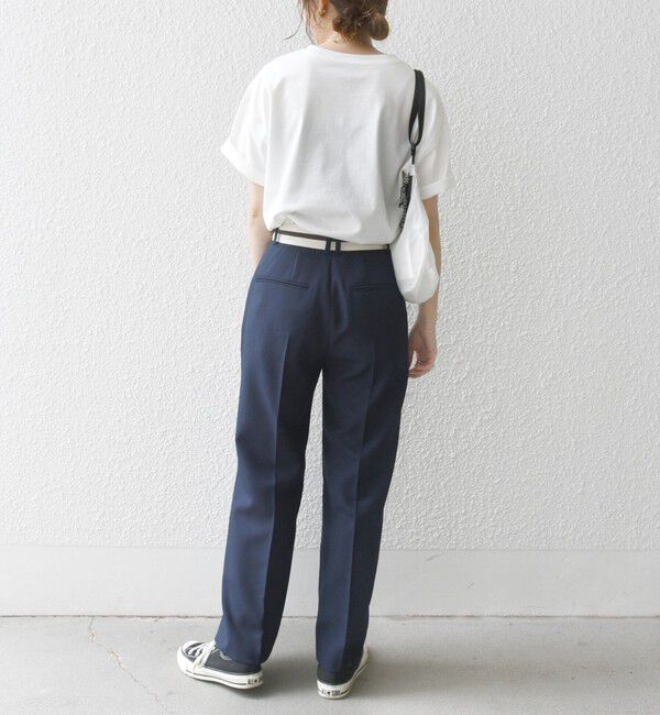 SHIPS any「SHIPS any:〈洗濯機可能〉オックス ウエスト ライン パンツ」|その他|