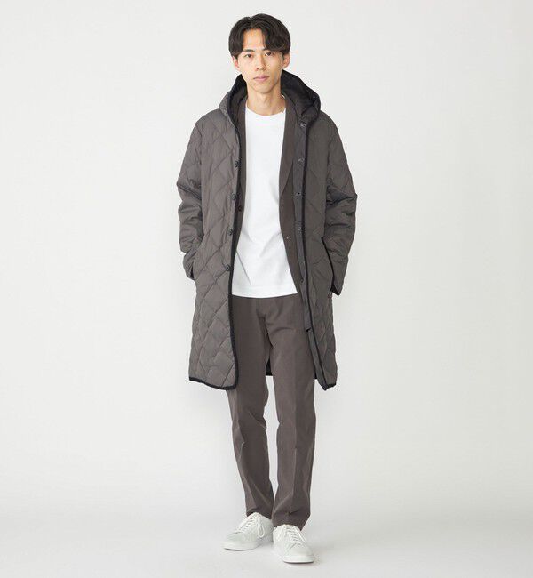 SHIPS「【WEB限定/SHIPS別注】TAION:〈手洗い可能〉ダウン キルティング フードコート」|ダウン|