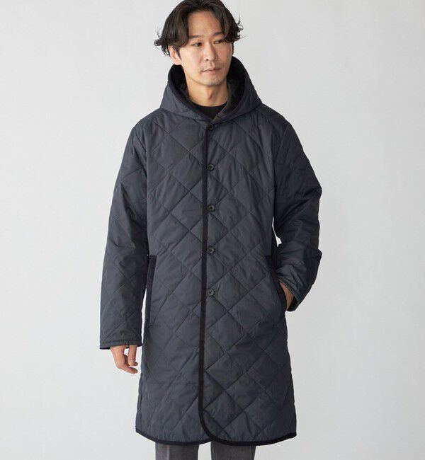 SHIPS「【WEB限定/SHIPS別注】TAION:〈手洗い可能〉ダウン キルティング フードコート」|ダウン|