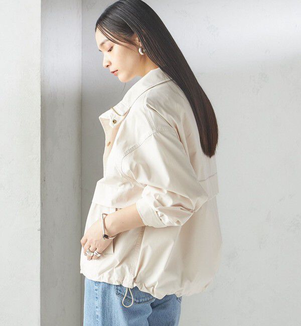 SHIPS for women「〈洗濯機可能〉LIMONTA EAST 中綿 ベスト付き ナイロン ブルゾン」|ブルゾン・スタジャン|