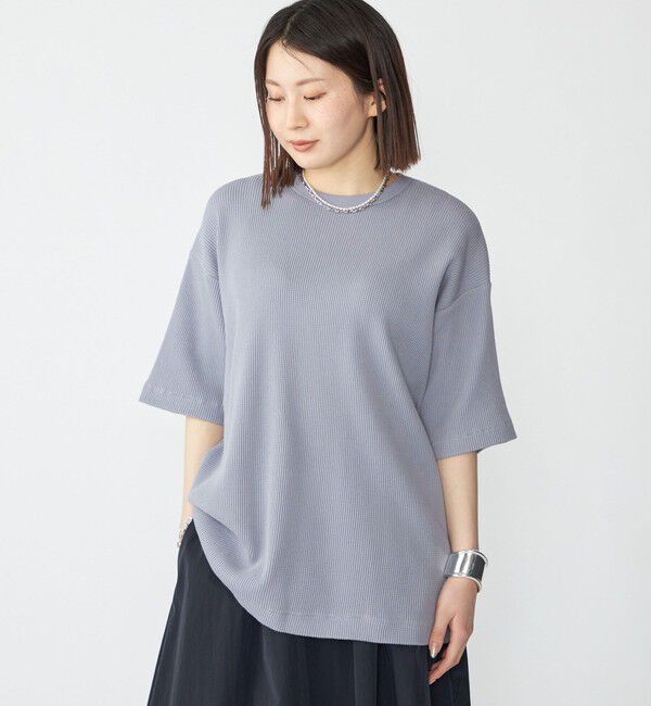 SHIPS「SHIPS: ベーシック ワッフル ショートスリーブ」|Tシャツ・カットソー|