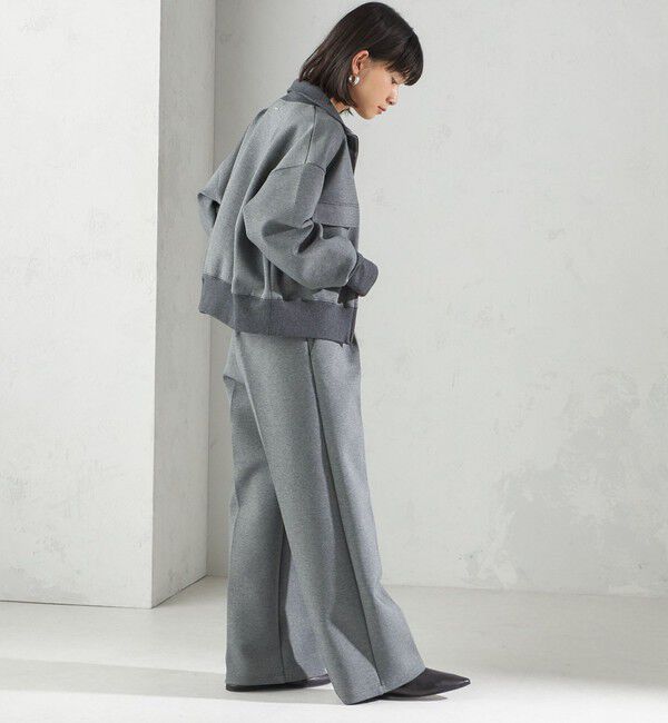 SHIPS for women「s.oyamadaコラボ:〈手洗い可能〉コットン エア ダンボール ブルゾン」|ブルゾン・スタジャン|