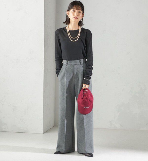 SHIPS for women「s.oyamadaコラボ:〈手洗い可能〉コットン エアー ダンボール パンツ」|その他|