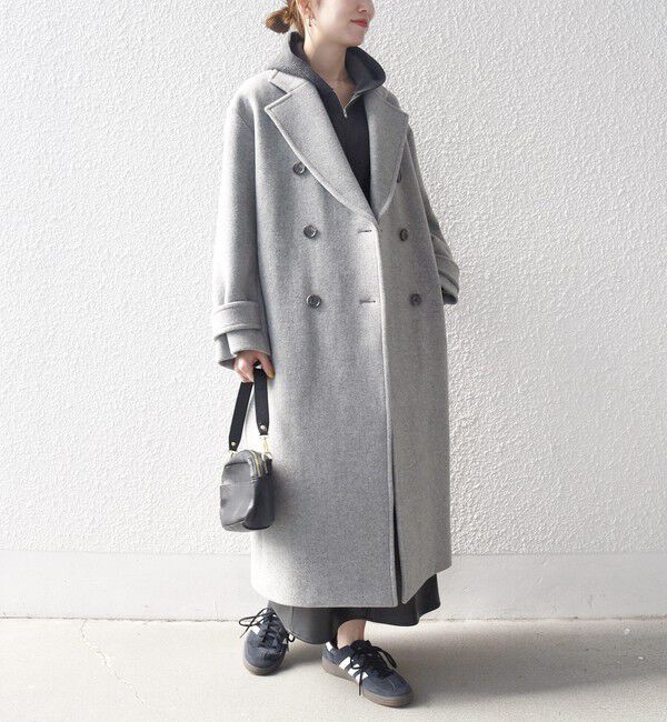 SHIPS any「【WEB限定】SHIPS any: PURE WOOL ロング テーラード コート」|チェスターコート|