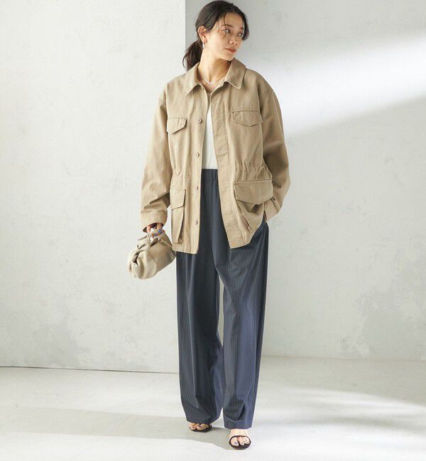 SHIPS for women「NINE CASE:〈洗濯機可能〉ミリタリー シャツ ジャケット」|その他|