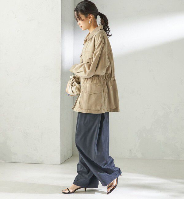 SHIPS for women「NINE CASE:〈洗濯機可能〉ミリタリー シャツ ジャケット」|その他|