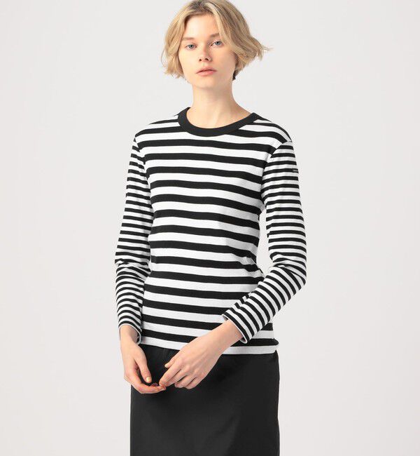 TOMORROWLAND GOODS「【別注】CHANTECLAIR コンビロングスリーブTシャツ」|Tシャツ・カットソー|